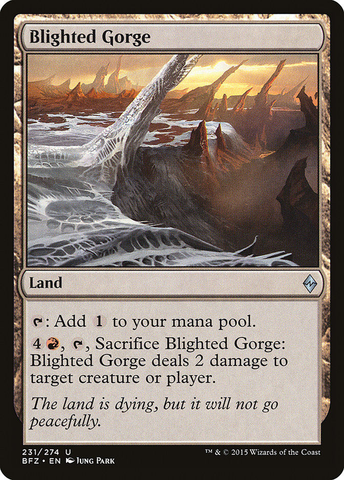 Blighted Gorge (BFZ) (231)