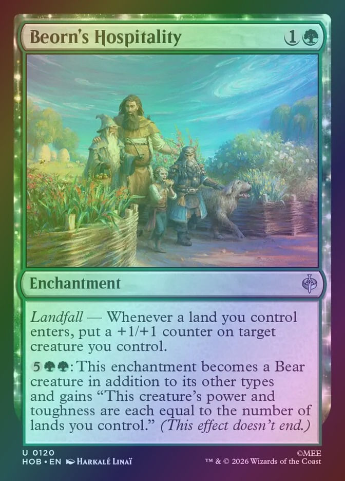 Beorn's Hospitality (HOB) (120) / Foil