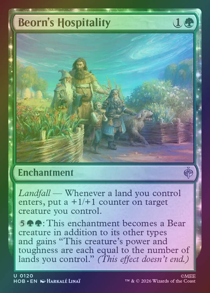 Beorn's Hospitality (HOB) (120) / Foil