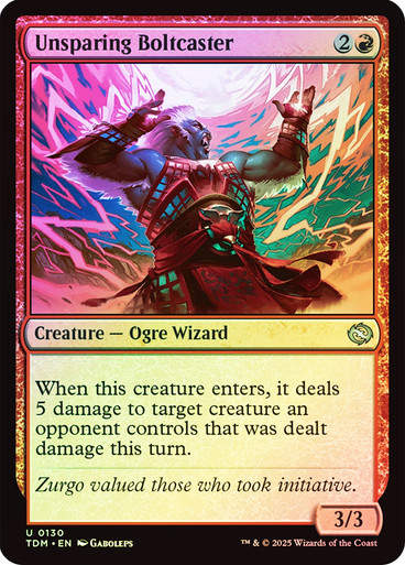 Unsparing Boltcaster (TDM) (130) / Foil