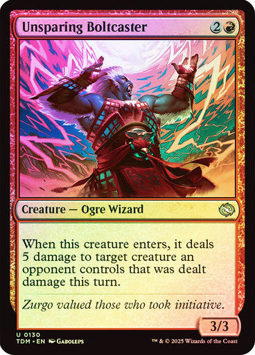 Unsparing Boltcaster (TDM) (130) / Foil