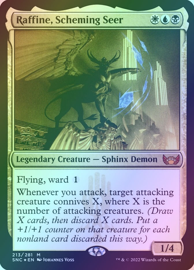 Raffine, Scheming Seer (PSNC) (213s) / Foil