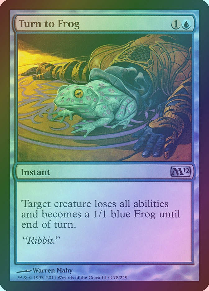 Turn to Frog (M12) (78) / Foil