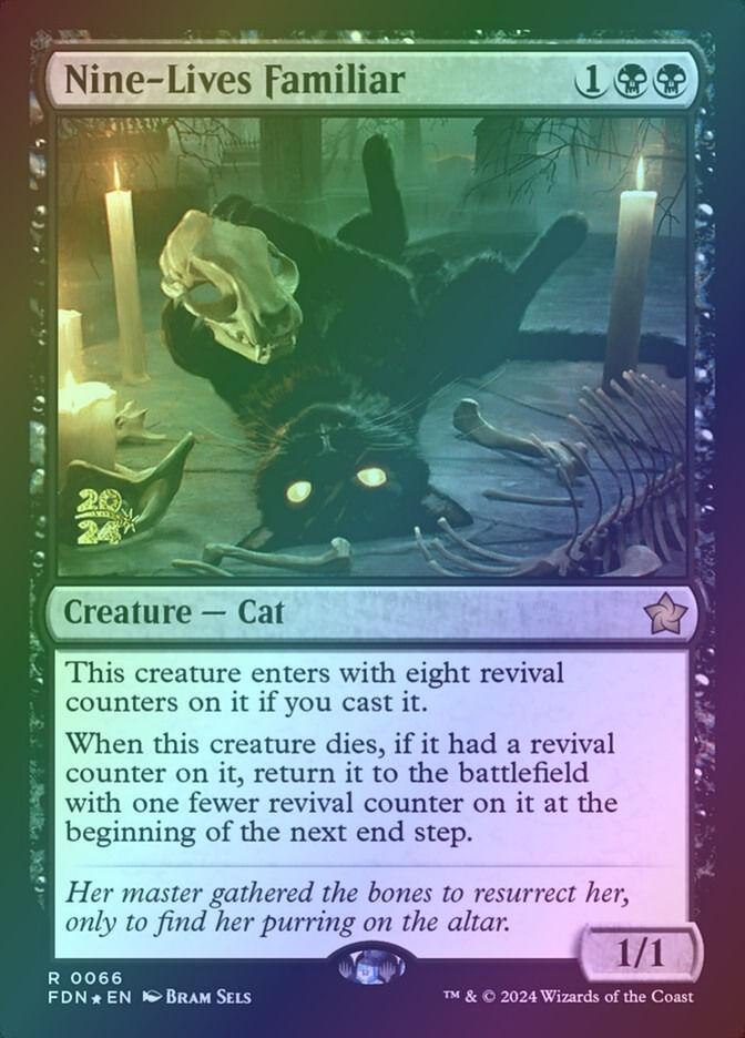 Nine-Lives Familiar (PFDN) (66s) / Foil