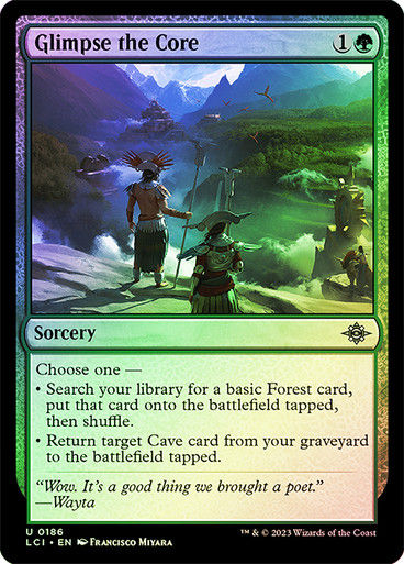 Glimpse the Core (lci) / Foil