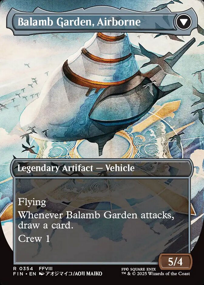 Balamb Garden, SeeD Academy // Balamb Garden, Airborne (FIN) (354) / Borderless — cara 2 de 2