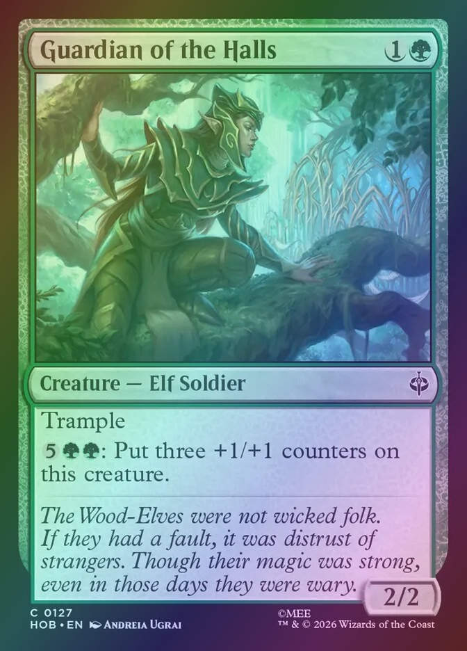 Guardian of the Halls (HOB) (127) / Foil