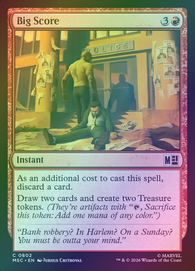 Big Score (MSC) (802) / Foil