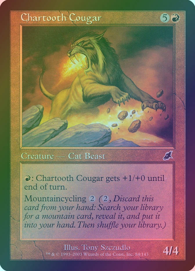 Chartooth Cougar (SCG) (84) / Foil