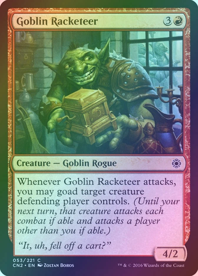 Goblin Racketeer (CN2) (53) / Foil