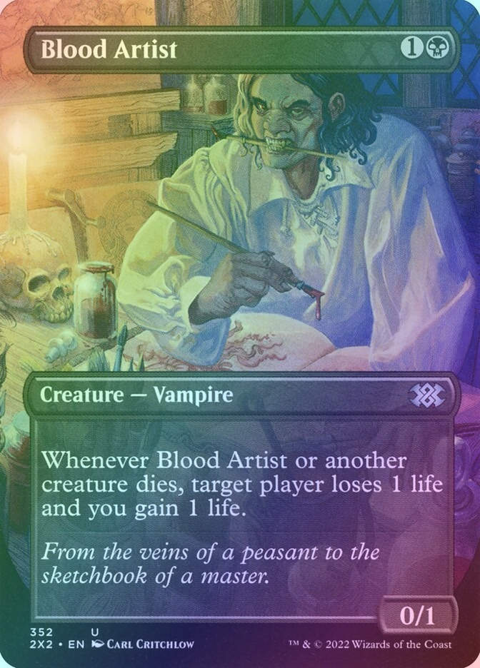 Blood Artist (2X2) (352) / Borderless / Foil