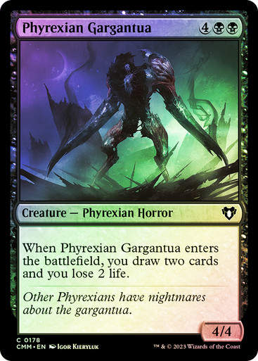 Phyrexian Gargantua (cmm) / Foil