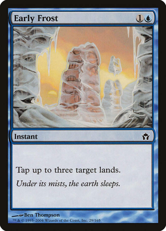 Early Frost (5DN) (29) / Foil