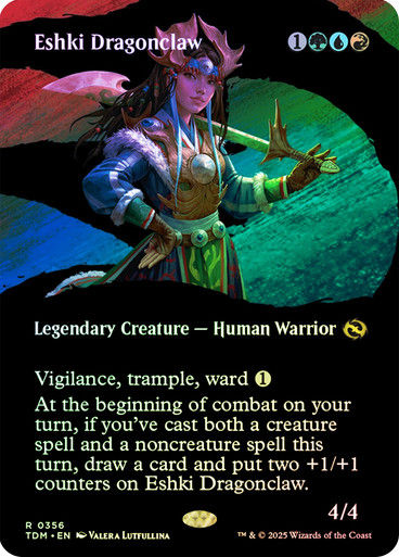 Eshki Dragonclaw (TDM) (356) / Foil / Showcase BL