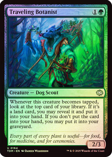 Traveling Botanist (TDM) (164) / Foil