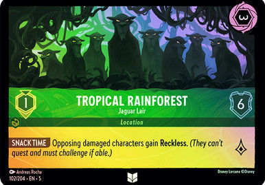 Tropical Rainforest - Jaguar Lair (LOR_SHS) / Foil