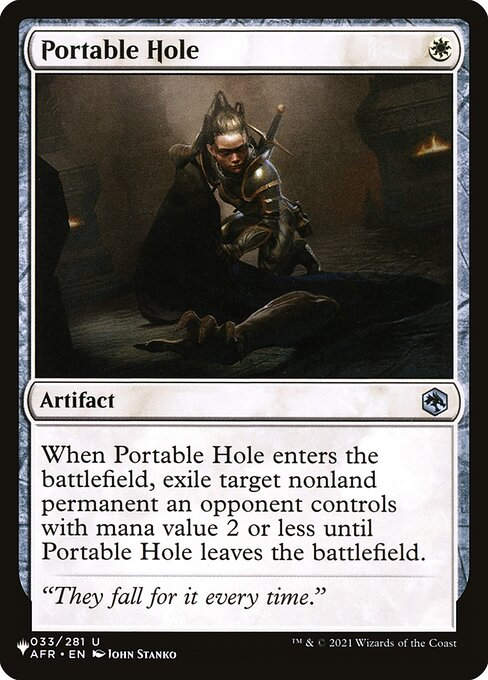 Portable Hole (PLST) (AFR-33)