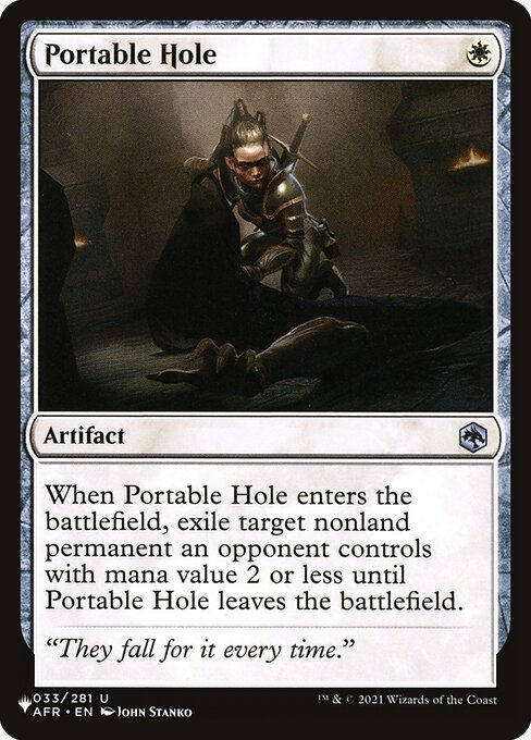 Portable Hole (PLST) (AFR-33)