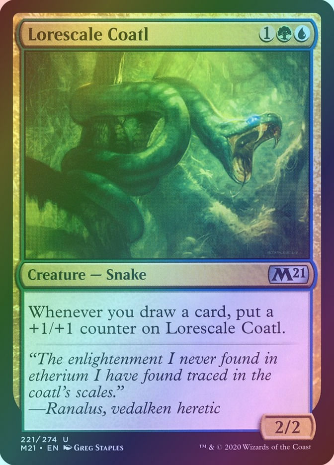 Lorescale Coatl (M21) (221) / Foil