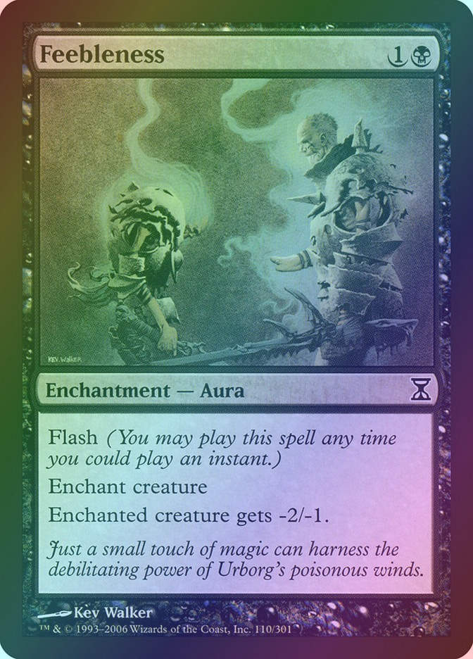 Feebleness (TSP) (110) / Foil