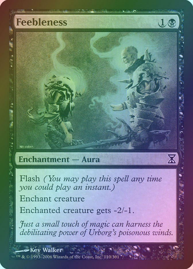 Feebleness (TSP) (110) / Foil