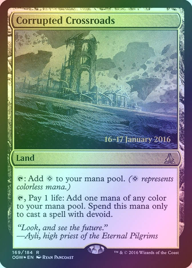 Corrupted Crossroads (POGW) (169s) / Foil