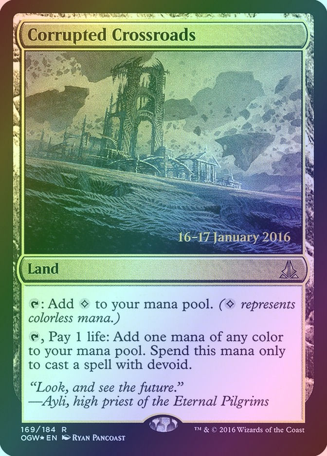 Corrupted Crossroads (POGW) (169s) / Foil
