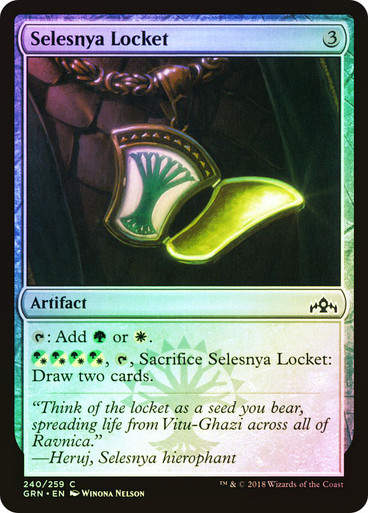 Selesnya Locket (GRN) (240) / Foil