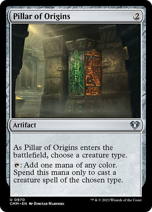 Pillar of Origins (cmm) (Commander Deck)