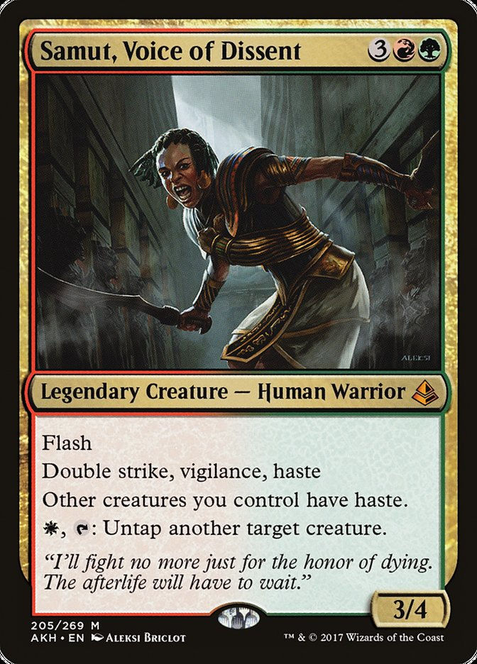 Samut, Voice of Dissent (AKH) (205)