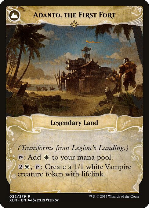 Legion's Landing // Adanto, the First Fort (mys_pctb) — cara 2 de 2