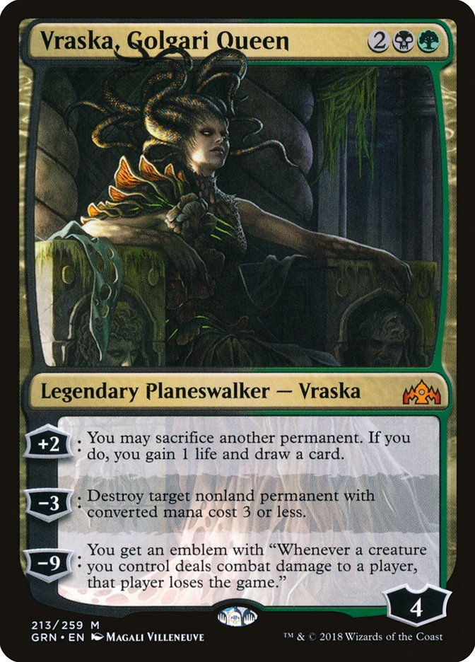 Vraska, Golgari Queen (GRN) (213)