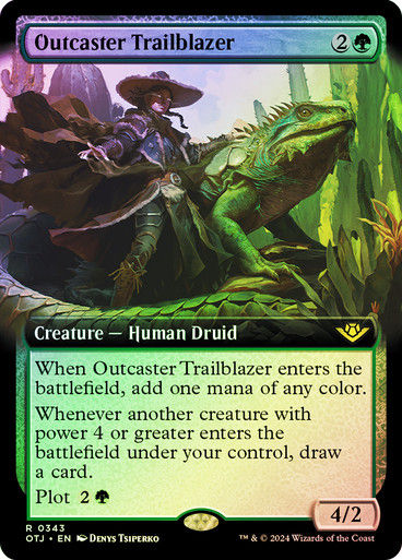 Outcaster Trailblazer (otj) (343) / Foil Extended