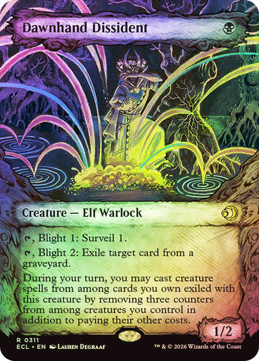 Dawnhand Dissident (ECL) (311) / Showcase / Foil