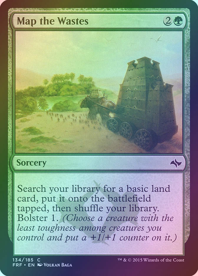 Map the Wastes (FRF) (134) / Foil