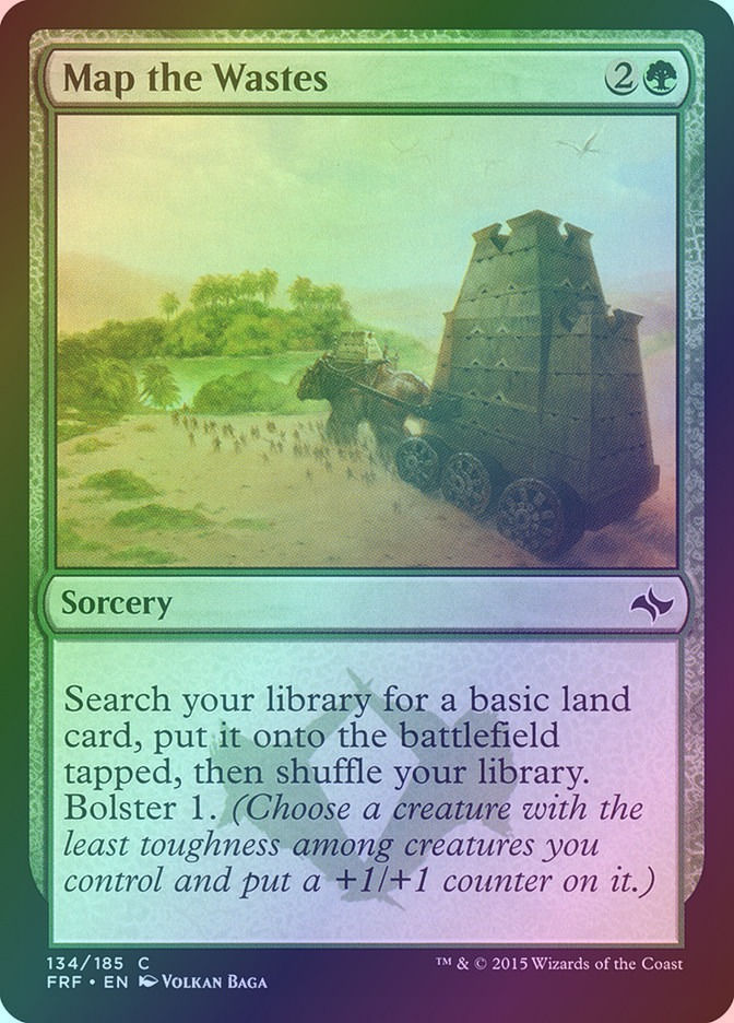Map the Wastes (FRF) (134) / Foil