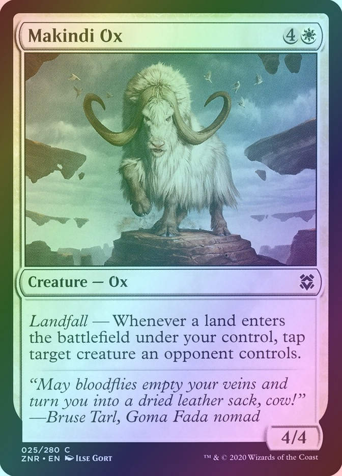 Makindi Ox (ZNR) (25) / Foil
