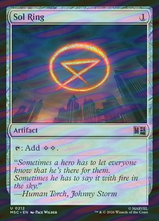 Sol Ring (MSC) (212) / Surge Foil