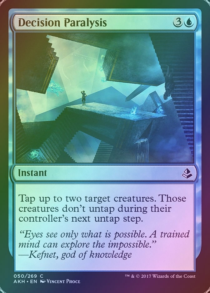 Decision Paralysis (AKH) (50) / Foil
