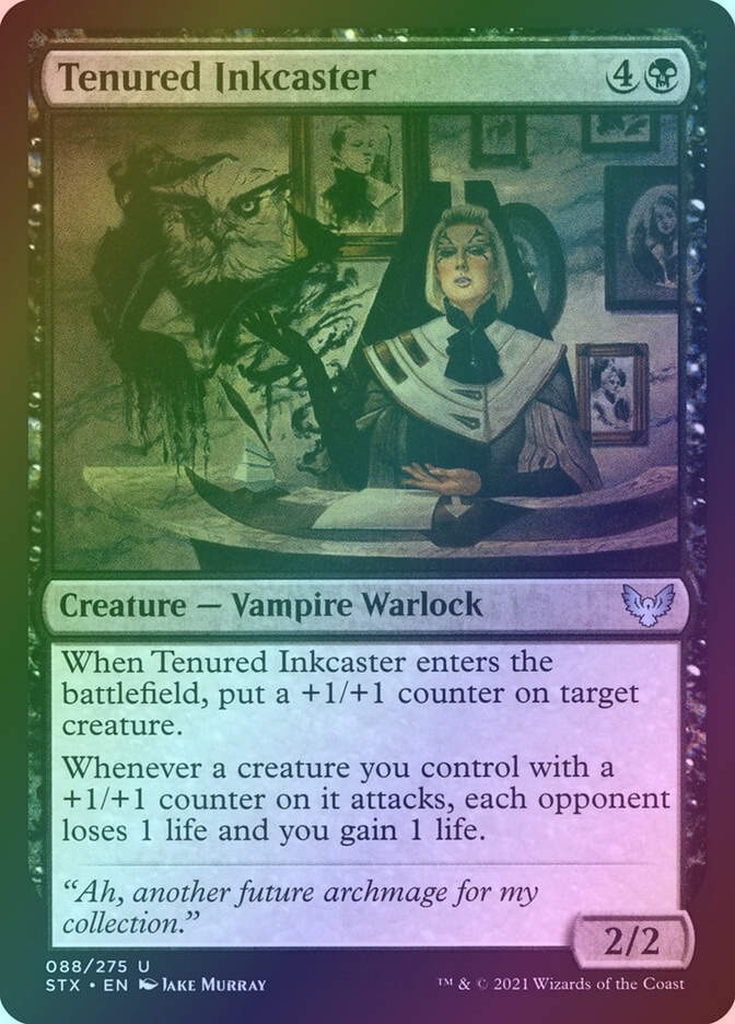 Tenured Inkcaster (STX) (88) / Foil