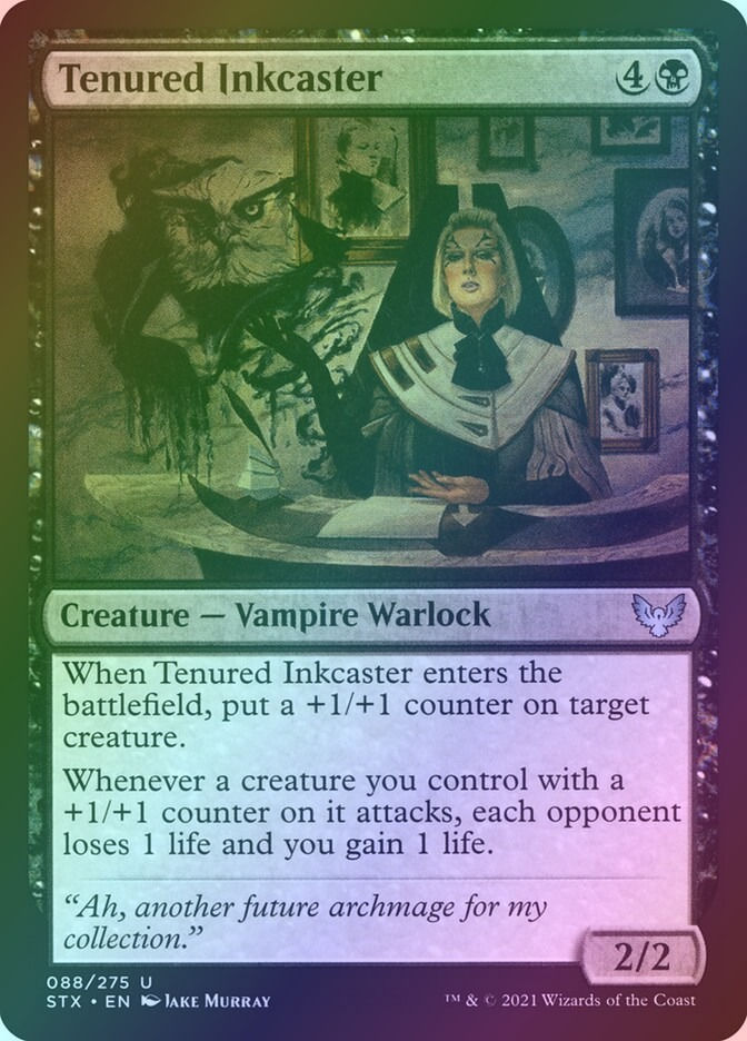 Tenured Inkcaster (STX) (88) / Foil