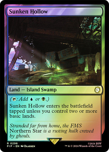 Sunken Hollow (pip) (296) / Foil