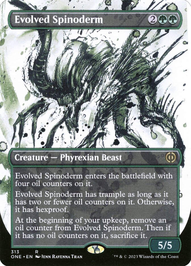 Evolved Spinoderm (ONE) (313) / Borderless / Showcase