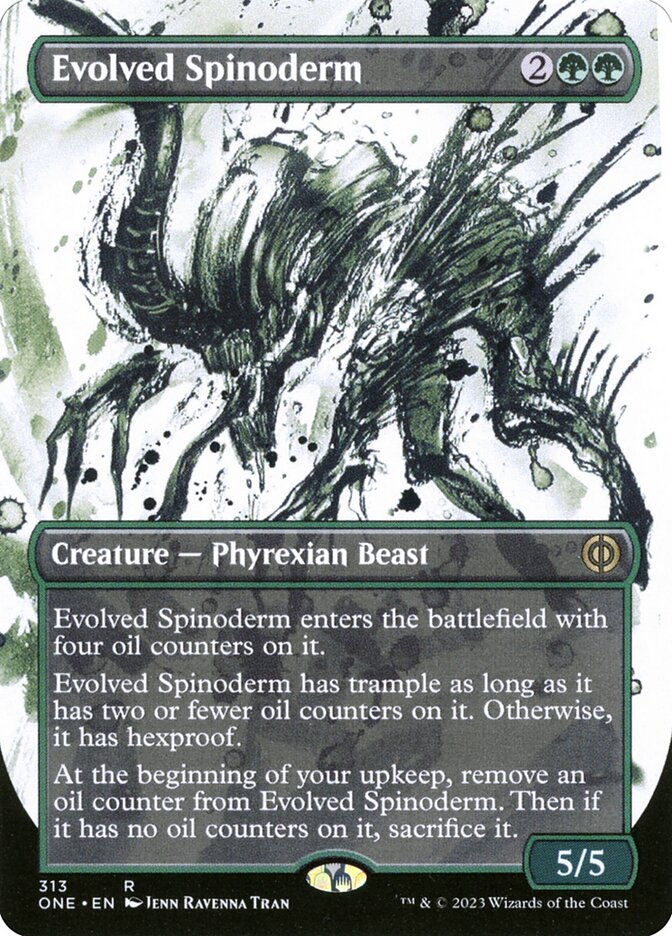 Evolved Spinoderm (ONE) (313) / Borderless / Showcase