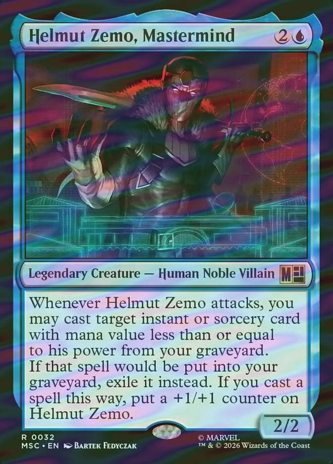 Helmut Zemo, Mastermind (MSC) (32) / Surge Foil
