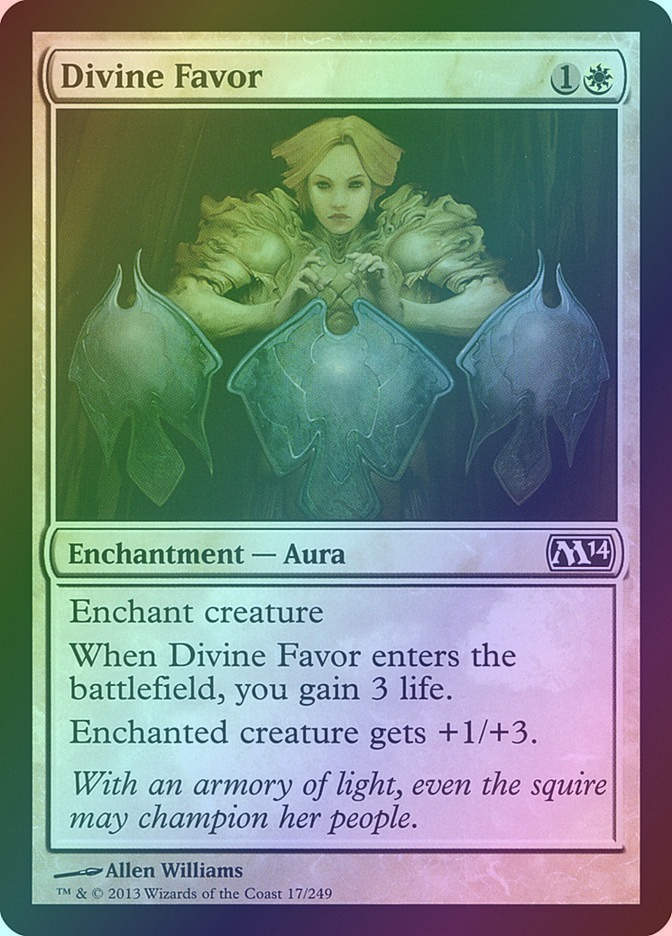 Divine Favor (M14) (17) / Foil