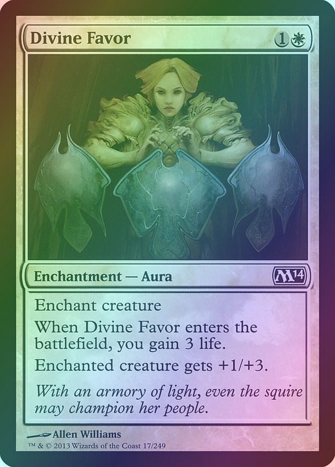 Divine Favor (M14) (17) / Foil