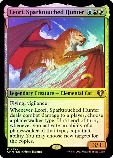 Leori, Sparktouched Hunter (cmm) (Commander Deck) / Foil