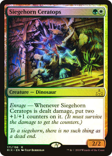 Siegehorn Ceratops (RIX) (171) / Foil