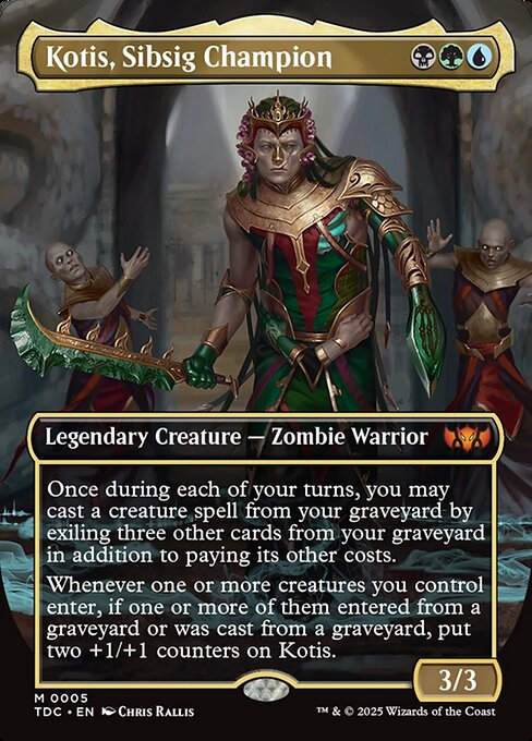 Kotis, Sibsig Champion (TDC) (5) / Borderless